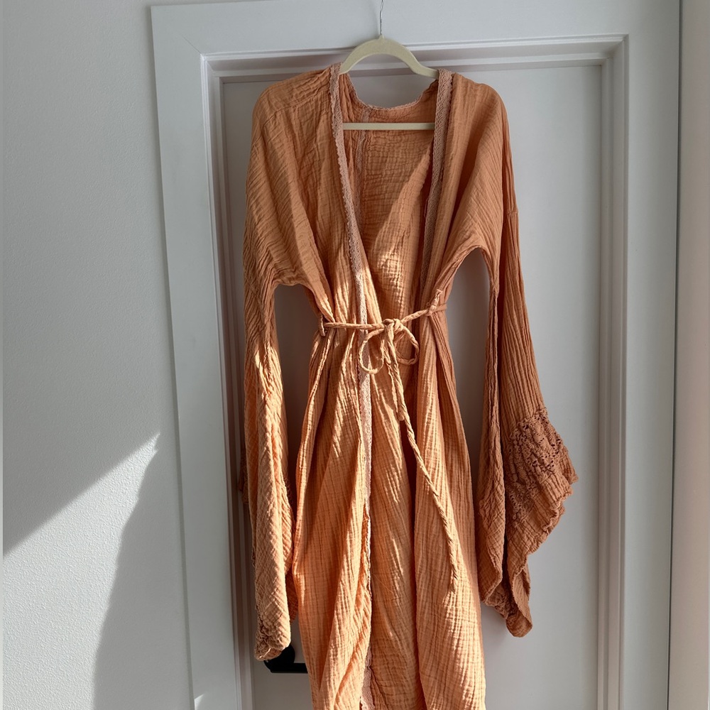 Bohemian cotton robe